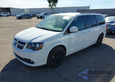 2019 Dodge Grand Caravan Gt из США, поврежденный, VIN 2C4RDGEG8KR739913